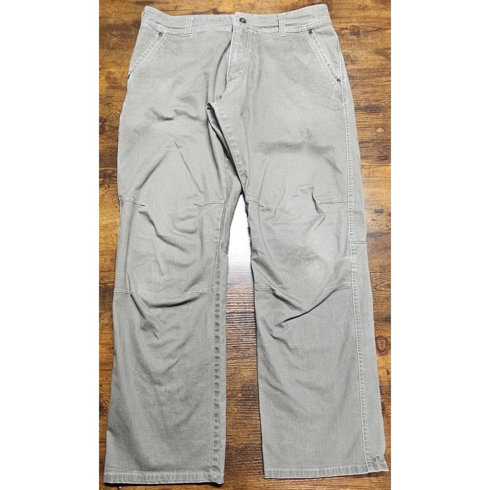 Kuhl Slackr Men's Size 36x30 Gray Vintage Patina Dye Hiking Pants